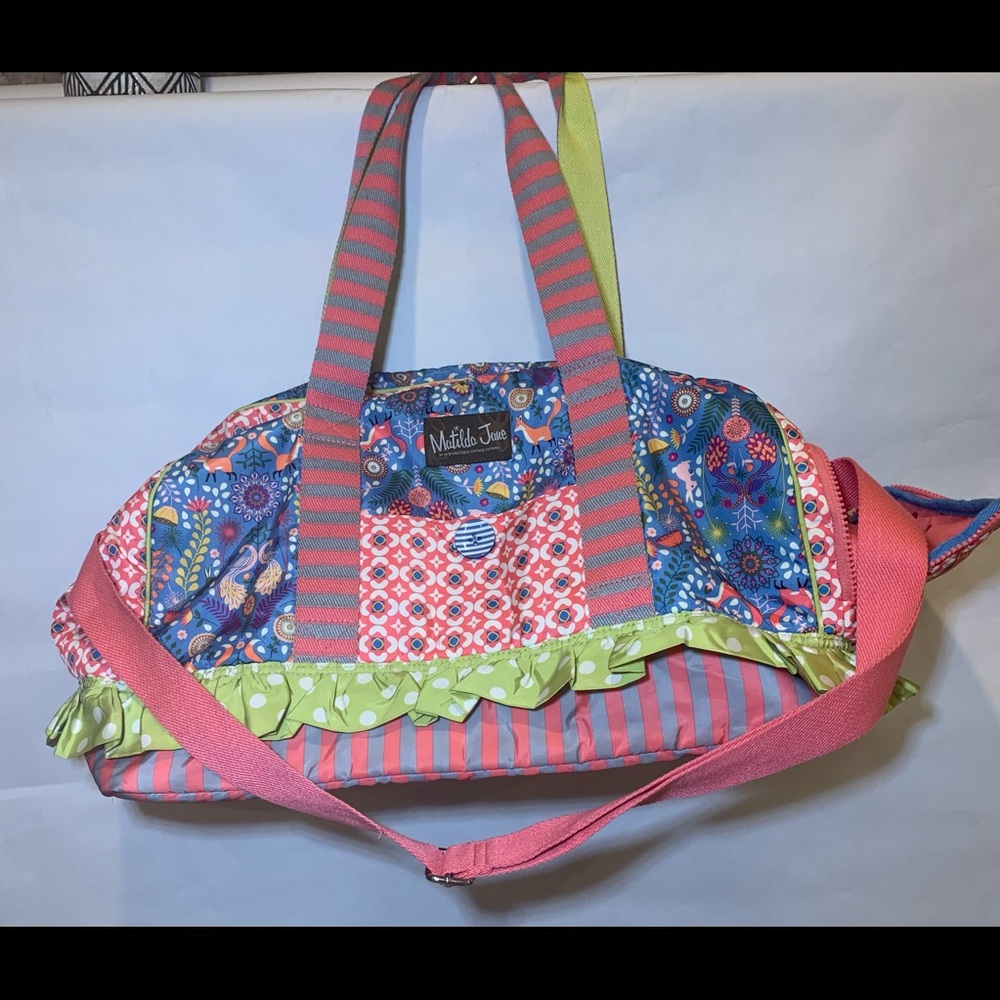 Matilda Jane duffel bag.